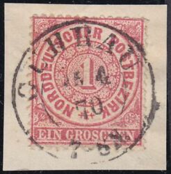 Nr. 1318 - Nachverwendeter Preußenstempel - Guhrau / K2