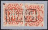 Nr. 1328 - Nachverwendeter Preußenstempel -...