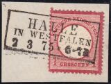 Nr. 1360 - Nachverwendeter Preußenstempel - Halle...