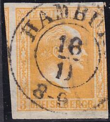 Nr. 1365 - Nachverwendeter Preußenstempel - Hamburg / K2