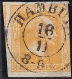 Nr. 1365 - Nachverwendeter Preußenstempel - Hamburg...