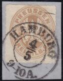 Nr. 1365 - Nachverwendeter Preußenstempel - Hamburg...