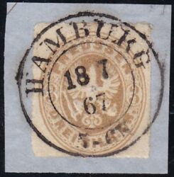 Nr. 1365 - Nachverwendeter Preußenstempel - Hamburg / K2