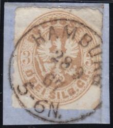 Nr. 1365 - Nachverwendeter Preußenstempel - Hamburg / K2