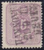 Nr. 1385 - Nachverwendeter Preußenstempel -...