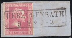 Nr. 1465 - Nachverwendeter Preußenstempel - Herzogenrath / R2