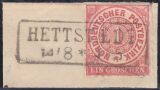 Nr. 1466 - Nachverwendeter Preußenstempel -...