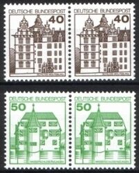 1980  Freimarken: Burgen & Schlösser aus Bogen
