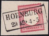Nr. 1520 - Nachverwendeter Preußenstempel - Hornburg / R2