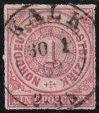 Nr. 1610 - Nachverwendeter Preußenstempel - Kalk / K2