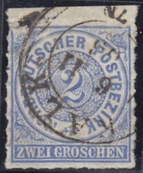 Nr. 1610 - Nachverwendeter Preuenstempel - Kalk / K2