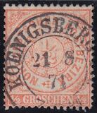 Nr. 1706 - Nachverwendeter Preuenstempel - Knigsberg...