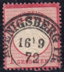 Nr. 1706 - Nachverwendeter Preußenstempel - Königsberg PR. / K2