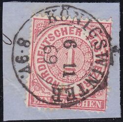 Nr. 1722 - Nachverwendeter Preuenstempel - Knigswinter / K2