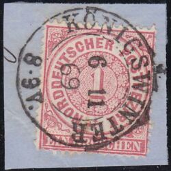 Nr. 1722 - Nachverwendeter Preußenstempel - Königswinter / K2
