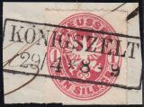 Nr. 1724 - Nachverwendeter Preußenstempel -...