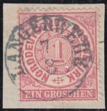 Nr. 1848 - Nachverwendeter Preußenstempel -...