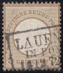 Nr. 1869 - Nachverwendeter Preußenstempel - Lauenburg in Pommern / R3