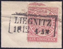 Nr. 1936 - Nachverwendeter Preuenstempel - Liegnitz / R2