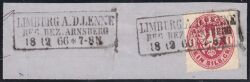Nr. 1945 - Nachverwendeter Preußenstempel - Limburg a. d. Lenne / R3