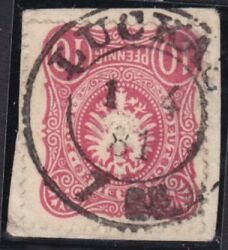 Nr. 2012 - Nachverwendeter Preußenstempel - Luckau / K2