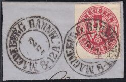 Nr. 2054 - Nachverwendeter Preußenstempel - Magdeburg Bahnhof / K2