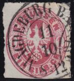 Nr. 2054 - Nachverwendeter Preußenstempel -...