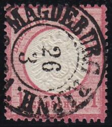 Nr. 2054 - Nachverwendeter Preußenstempel - Magdeburg Bahnhof / K2