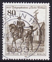 1983  Telegraphenlinie Berlin - Coblenz