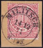 Nr. 2156 - Nachverwendeter Preußenstempel - Militsch / K2
