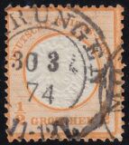 Nr. 2192 - Nachverwendeter Preußenstempel -...