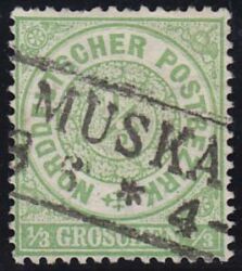 Nr. 2243 - Nachverwendeter Preuenstempel - Muskau / R2