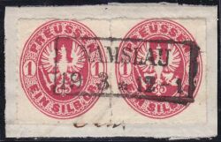 Nr. 2250 - Nachverwendeter Preußenstempel - Namslau / R2