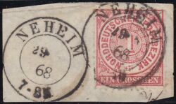 Nr. 2262 - Nachverwendeter Preußenstempel - Neheim / K2