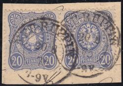 Nr. 2322 - Nachverwendeter Preußenstempel - Neu-Ruppin / K2
