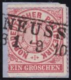 Nr. 2324 - Nachverwendeter Preuenstempel - Neuss / R2