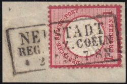 Nr. 2327 - Nachverwendeter Preußenstempel - Neustadt Reg. Bez. Coeln / R3