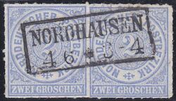 Nr. 2401 - Nachverwendeter Preuenstempel - Nordhausen / R2