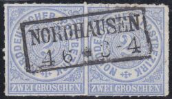 Nr. 2401 - Nachverwendeter Preuenstempel - Nordhausen / R2