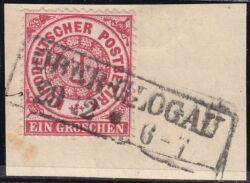Nr. 2418 - Nachverwendeter Preußenstempel - Ober-Glogau / R2
