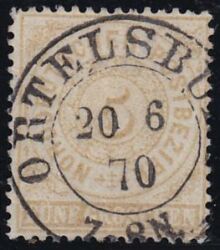 Nr. 2481 - Nachverwendeter Preußenstempel - Ortelsburg / K2