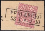 Nr. 2539 - Nachverwendeter Preußenstempel -...