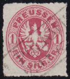 Nr. 2584 - Nachverwendeter Preußenstempel -...