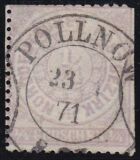 Nr. 2587 - Nachverwendeter Preußenstempel - Pollnow...