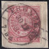 Nr. 2614 - Nachverwendeter Preußenstempel -...