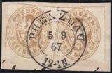 Nr. 2614 - Nachverwendeter Preußenstempel -...
