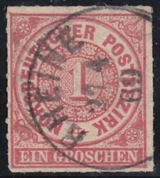 Nr. 2756 - Nachverwendeter Preußenstempel - Rheine / K1