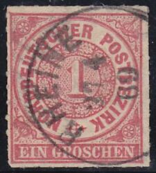 Nr. 2756 - Nachverwendeter Preuenstempel - Rheine / K1