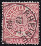 Nr. 2756 - Nachverwendeter Preußenstempel - Rheine...