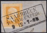 Nr. 2849 - Nachverwendeter Preußenstempel -...
